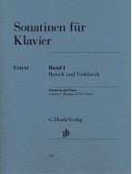 Sonatinas for Piano Volume I: Baroque to Pre-Classic (noty na klavír)