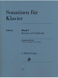 Sonatinas for Piano Volume I: Baroque to Pre-Classic (noty na klavír)
