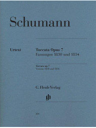 Robert Schumann: Toccata Op.7 - Versions 1830 And 1834 (noty na klavír)