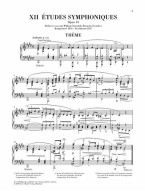 Robert Schumann: Symphonische Etuden Op.13 (noty na klavír)