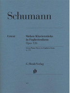Robert Schumann: Seven Piano Pieces In Fughetta Form Op.126 (noty na klavír)