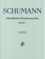 Robert Schumann: Complete Piano Works Volume 1 (Clothbound) (noty na klavír)