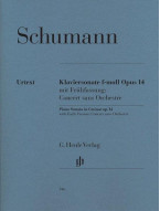 Robert Schumann: Piano Sonata In F Minor Pp. 14 (noty na klavír)