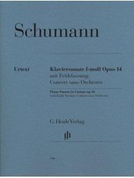 Robert Schumann: Piano Sonata In F Minor Pp. 14 (noty na klavír)
