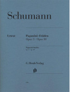 Robert Schumann: Paganini-Studies Op. 3 And Op. 10 (noty na klavír)