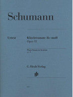 Robert Schumann: Klaviersonate Op.11 (noty na klavír)