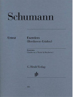 Robert Schumann: Exercices - Studies On A Theme By Beethoven (noty na klavír)