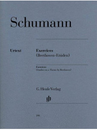 Robert Schumann: Exercices - Studies On A Theme By Beethoven (noty na klavír)