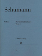Robert Schumann: Davidsbündlertänze Op.6 (noty na klavír)