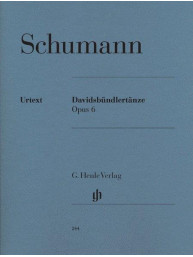 Robert Schumann: Davidsbündlertänze Op.6 (noty na klavír)