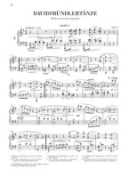 Robert Schumann: Davidsbündlertänze Op.6 (noty na klavír)