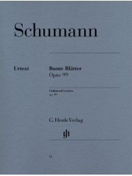 Robert Schumann: Bunte Blätter Op. 99 (noty na klavír)
