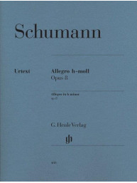 Robert Schumann: Allegro In B Minor Op.8 (noty na klavír)