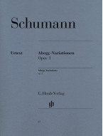 Robert Schumann: Abegg Variations Op.1 (noty na klavír)