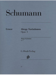 Robert Schumann: Abegg Variations Op.1 (noty na klavír)