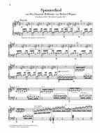 Richard Wagner, Franz Liszt: Spinning Song From 'The Flying Dutchman' (noty na klavír)