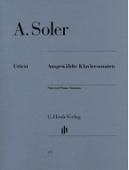 Padre Antonio Soler: Selected Piano Sonatas (noty na klavír)