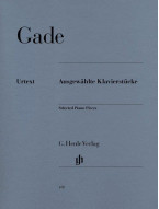 Niels Wilhelm Gade: Selected Piano Pieces (noty na klavír)