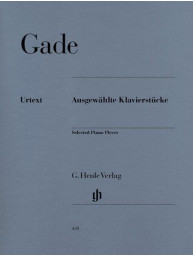 Niels Wilhelm Gade: Selected Piano Pieces (noty na klavír)