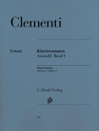 Muzio Clementi: Selected Piano Sonatas Volume I (noty na klavír)