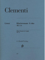Muzio Clementi: Klaviersonate G-dur WO 14 (noty na klavír)