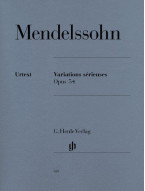 Mendelssohn: Variations Sérieuses Op. 54 (noty na klavír)