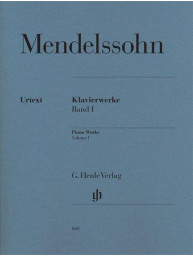 Mendelssohn: Piano Works Volume 1 (noty na klavír)
