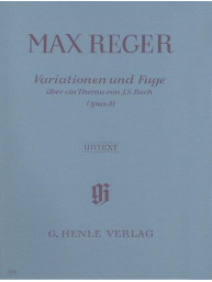 Max Reger: Variations and Fugue on a Theme by J. S. Bach Op. 81 (noty na klavír)
