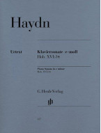 Joseph Haydn: Klaviersonate In E Minor (noty na klavír)