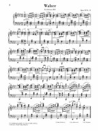 Johannes Brahms: Waltz Op 39 No 15 Original & Simplified Version (noty na klavír)