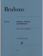 Johannes Brahms: Sonatas, Scherzo and Ballads - Revised Edition (noty na klavír)