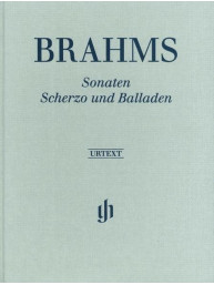 Johannes Brahms: Sonatas, Scherzo and Ballads (hardcover) (noty na klavír)