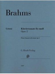 Johannes Brahms: Piano Sonata in F-Sharp Minor, Op. 2 (noty na klavír)