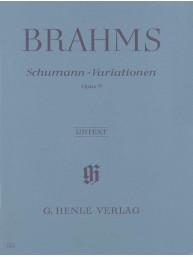Johannes Brahms: Schumann-Variations Op.9 (noty na klavír)