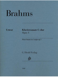 Johannes Brahms: Piano Sonata In C Op. 1 (noty na klavír)