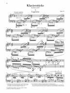 Johannes Brahms: Piano Pieces Op.76 (noty na klavír)