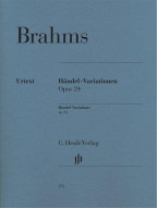 Johannes Brahms: Händel-Variations Op. 24 (noty na klavír)