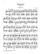 Johannes Brahms: Fantasies Op. 116 (noty na klavír)