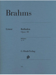 Johannes Brahms: Ballades Op.10 (noty na klavír)