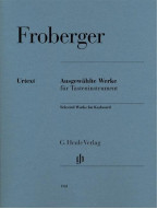 Johann Jakob Froberger: Selected Works for Keyboard (noty na klavír)