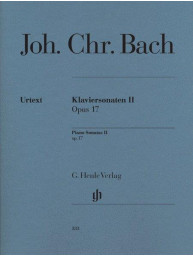 Johann Christian Bach: Piano Sonatas - Volume II, Op. 17 (noty na klavír)