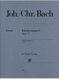 Johann Christian Bach: Piano Sonatas - Volume I, Op. 5 (noty na klavír)