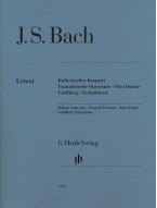 J.S. Bach: Italian Concerto French Overture (noty na klavír)