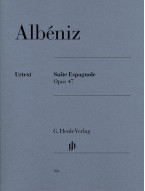 Isaac Albéniz: Suite Espagnole Opus 47 (noty na klavír)