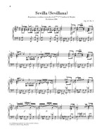Isaac Albéniz: Isaac Albéniz: Sevilla (noty na klavír)