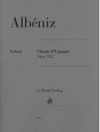 Isaac Albéniz: Chants D'Espagne Opus 232 (noty na klavír)