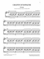 Isaac Albéniz: Chants D'Espagne Opus 232 (noty na klavír)