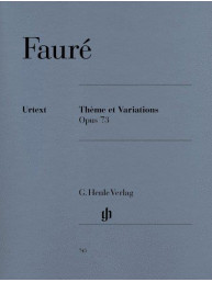 Gabriel Fauré: Theme Et Variations Op.73 (noty na klavír)