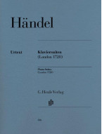 G.F. Händel: Piano Suites (London 1720) (noty na klavír)