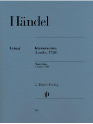 G.F. Händel: Piano Suites (London 1720) (noty na klavír)
